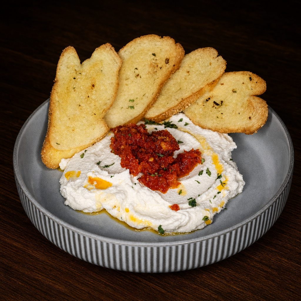 Whipped Ricotta.
