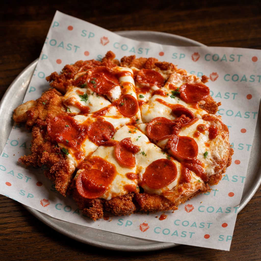 Hot Chili Chicken Pizza.