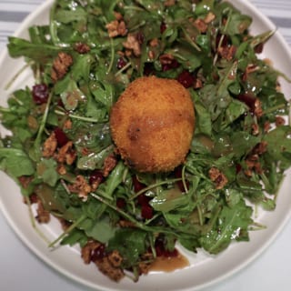 Fried Goat Cheese & Beet Salad